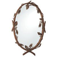 Ponderosa Pinecone Mirror