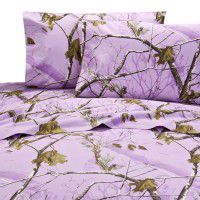 AP Lavender Camo Sheet Sets