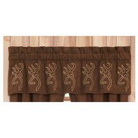 Buckmark Embroidered Valance