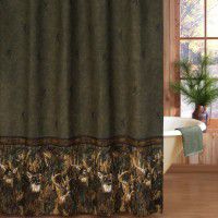 Browning Whitetails Shower Curtain