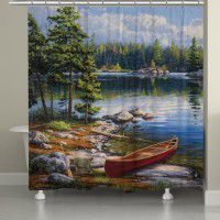 Blue Water Bay Shower Curtain