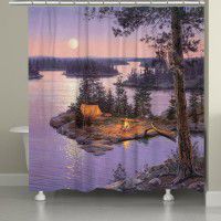 Moon Dance Shower Curtain