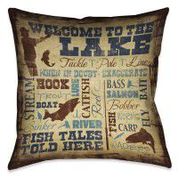 Welcome to the Lake Pillow