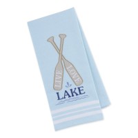 Live, Love, Lake Embellished Dishtowel