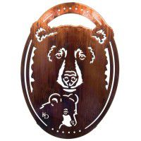 Safe Place-Bear Metal Wall Art - DISCONTINUED