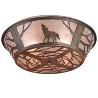 Wolf Ceiling Light