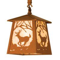 Deer At Dawn Mini Pendant Light