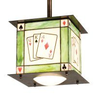 Texas Hold'em Mini Pendant Light