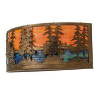 30" Tall Pines Wall Sconce