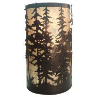 Tall Pines Half Round Sconce
