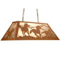 Running Horses Pendant Light