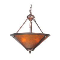 Van Erp Inverted Mica Pendant Light