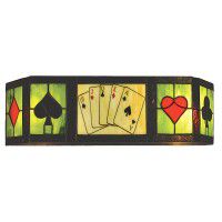 Texas Hold'em Vanity Light  