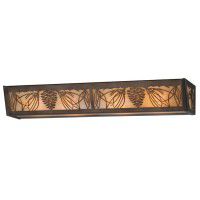 Mountain Pine Cone Vanity Light 