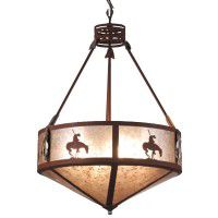 Trail's End Inverted Pendant Light