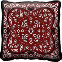 Western Bandanna Pillow