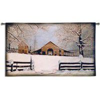 Winter's Gift Wall Tapestry