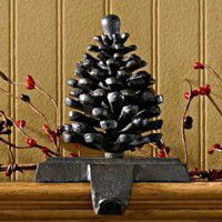 Pine Cone Stocking Holder