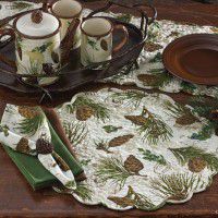 Walk in the Woods Place Mats and Linens