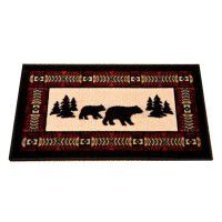 Bear Adventure Kitchen and Bath Rug - DISCONTINUED