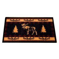 Moose Fever Kitchen and Bath Rug