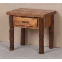 Sawtooth Hickory 1 drawer night table