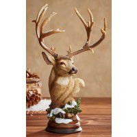 First Snow – Mule Deer Sculpture