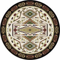 Round Desert Dream Rug