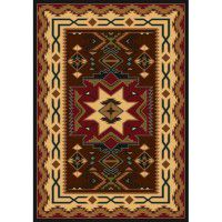 Chocolate Santa Fe Star Rug Collection