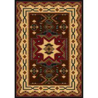 Chocolate Santa Fe Star Rug Collection