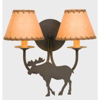 Moose Double Wall Lamp