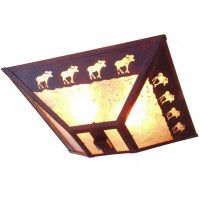 Band of Moose Ceiling Light