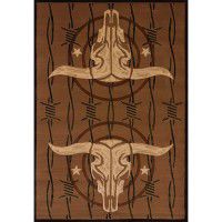 Cowboy Strong Area Rugs