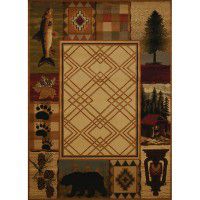 Mountain Lake Area Rugs