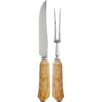 Rustic Antler Carving Set -DISCONTINUED