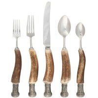 Anter Flatware with Queen Crown Ends