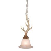 Lodge Antler Pendant Light