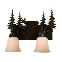 Bryce Deer Double Wall Sconce