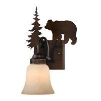 Bozeman Bear Single Wall Sconce 