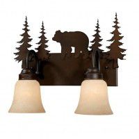 Bozeman Bear Vanity Lights - 3 Sizes Available