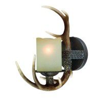 Yoho Faux Antler Sconce