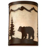 Bozeman Bear Sconce