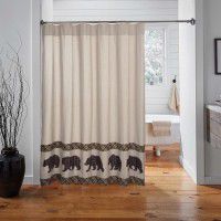 Wyatt Bear Shower Curtain
