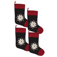 Snow Fall Stocking Set