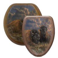 Distant Thunder Buffalo Toilet Seats