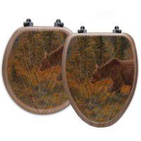 Grizzly Bear Toilet Seats