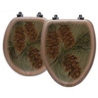 Pine Cone Toilet Seats