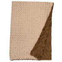 Bella Rosebud Faux Fur Throw