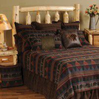Cabin Bear Rustic Bedding