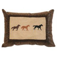 Running Horses Pillow-DISCONTINUED